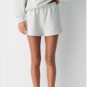 Aritzia sweatfleece shorts